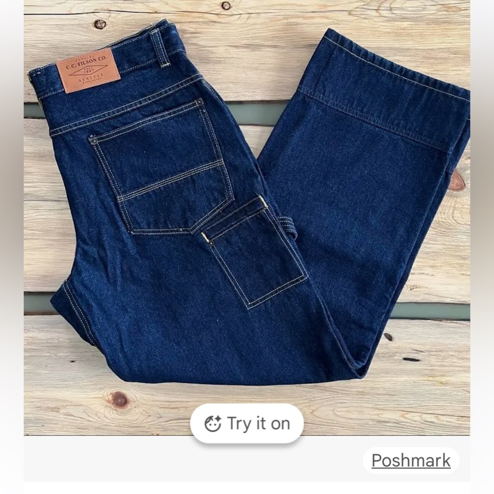 Filson Carbon Canyon Dark Blue Men’s Jeans